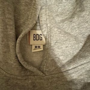 Urban outfitters grey cropped sweatshirt